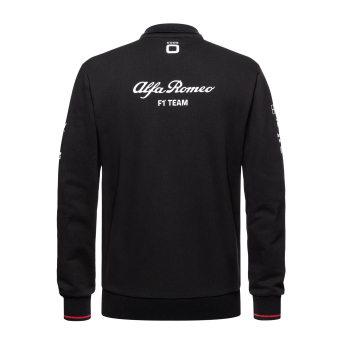 Alfa Romeo Racing muška majica official zip black F1 Team 2023