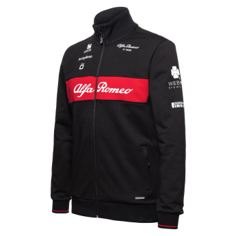 Alfa Romeo Racing muška majica official zip black F1 Team 2023