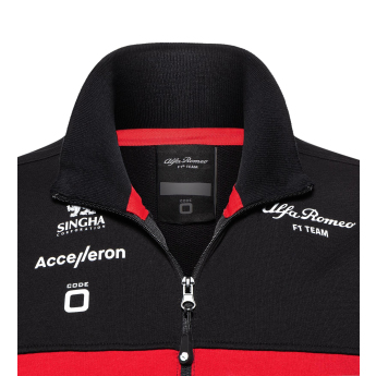 Alfa Romeo Racing ženska majica official zip black F1 Team 2023