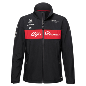 Alfa Romeo Racing muška jakna softshell official black F1 Team 2023
