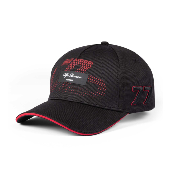 Alfa Romeo Racing kapa za bejzbol Driver official Valtteri Bottas black F1 Team 2023