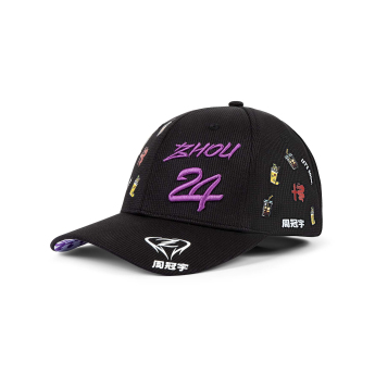 Alfa Romeo Racing čepice baseballová kšiltovka Limited Edition Guanyu Zhou black F1 Team 2023