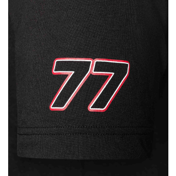 Alfa Romeo Racing muška majica Valtteri Bottas fans black F1 Team 2024