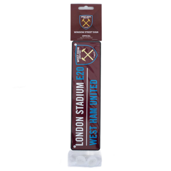 West Ham United znak za prozor Colour