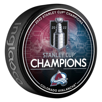 Colorado Avalanche pak 2022 Stanley Cup Champions Logo Hockey Puck