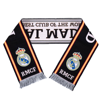 Real Madrid zimski šal Best Club In The World black