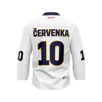 Hokejaške reprezentacije hokejaški dres 2024/2025 Fan replica Czech republic white