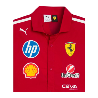 Ferrari muška košulja official Teamline Replica F1 Team 2025