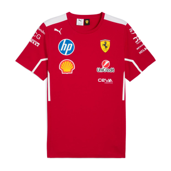 Ferrari ženska majica official Teamline Replica F1 Team 2025