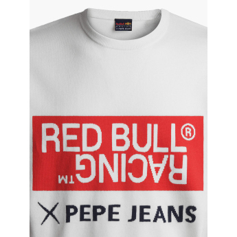 Red Bull Racing muški džemper color block white F1 Team 2023