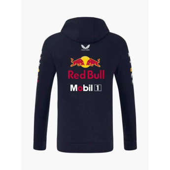 Red Bull Racing muška majica s kapuljačom official Teamline Replica zip navy F1 Team 2025