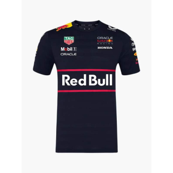 Red Bull Racing muška majica official Teamline Replica navy F1 Team 2025