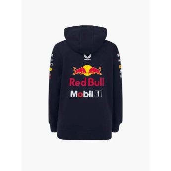 Red Bull Racing dječja majica s kapuljačom official Teamline Replica zip navy F1 Team 2025