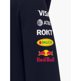Red Bull Racing dječja majica s kapuljačom official Teamline Replica zip navy F1 Team 2025