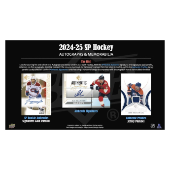 NHL boxovi NHL hokejske karte 2024-25 Upper Deck SP Hockey Blaster Box