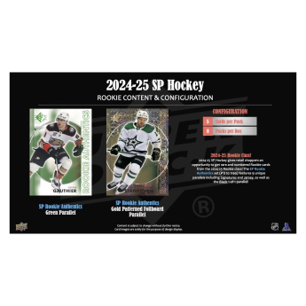 NHL boxovi NHL hokejske karte 2024-25 Upper Deck SP Hockey Blaster Box