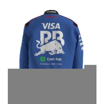 Visa Cash App RB muška jakna softshell blue F1 Team 2025