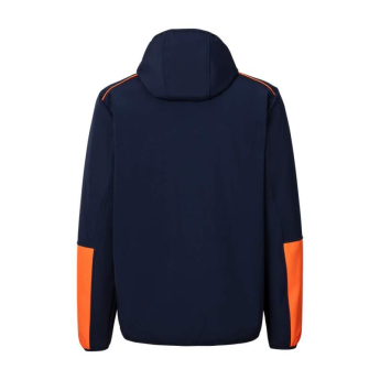 Red Bull KTM muška jakna s kapuljačom Softshell Grid navy