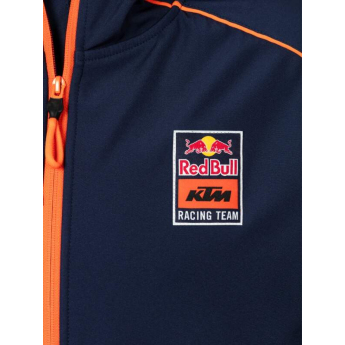 Red Bull KTM muška jakna s kapuljačom Softshell Grid navy