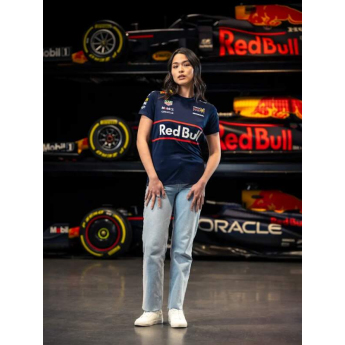 Red Bull Racing ženska majica official Teamline Replica navy F1 Team 2025