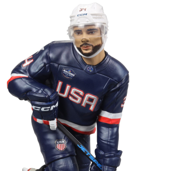 Hokejaške reprezentacije figurica Auston Matthews #34  Face-Off Team USA 7” Figure SportsPicks