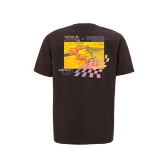 Red Bull Racing muška majica Track black 2025