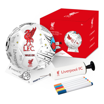 FC Liverpool nogometna lopta Colour - size 2