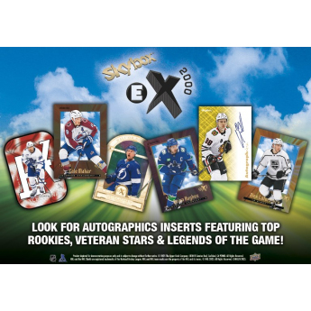 NHL boxovi NHL hokejske karte 2023-24 Upper Deck Skybox E-X 2000 Hockey Hobby Box