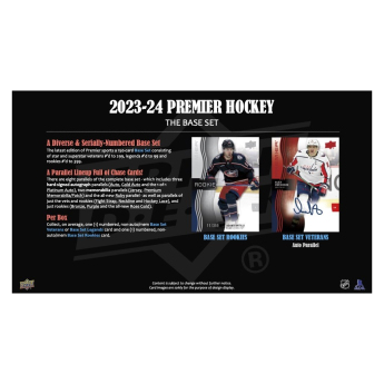 NHL boxovi NHL hokejske karte 2023-24 Upper Deck Premier Hockey Hobby Box