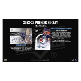 NHL boxovi NHL hokejske karte 2023-24 Upper Deck Premier Hockey Hobby Box