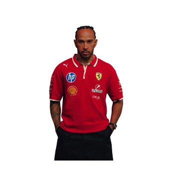 Ferrari muška polo majica China GP official Teamline Replica F1 Team 2025