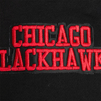 Chicago Blackhawks muška majica s kapuljačom Retro Classic Fleece black