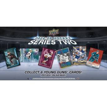 NHL boxovi NHL hokejske karte 2024-25 Upper Deck Series 2 Blaster Box