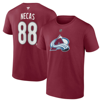 Colorado Avalanche muška majica Martin Necas #88 Name & Number