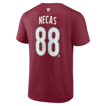 Colorado Avalanche muška majica Martin Necas #88 Name & Number