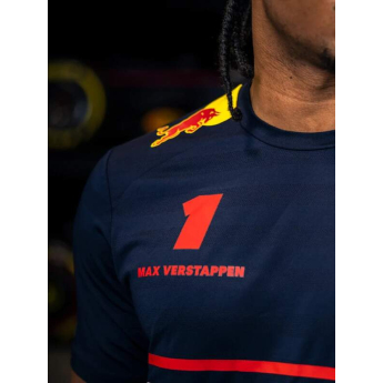 Red Bull Racing muška majica Max Verstappen official Teamline Replica navy F1 Team 2025