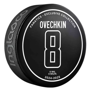 Washington Capitals pak Alex Ovechkin #8 The GR8 Chase 895th Goal Hockey Puck Limited Edition of 2025