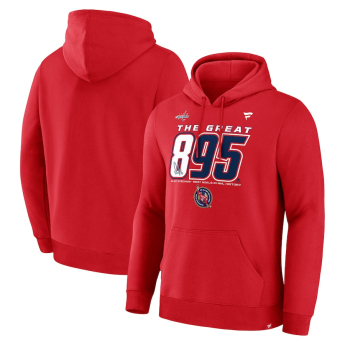 Washington Capitals muška majica s kapuljačom Alex Ovechkin #8 The GR8 Chase The Great 895