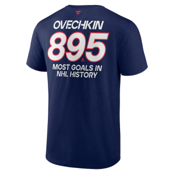 Washington Capitals muška majica Alex Ovechkin #8 Washington Capitals The GR8 Chase Scorer Name & Number