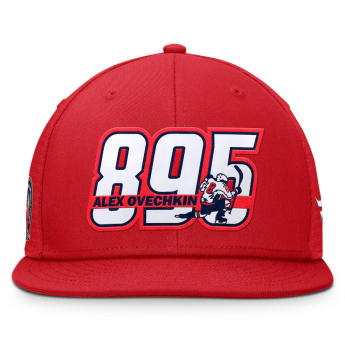 Washington Capitals šilterica ravnog oboda Alex Ovechkin #8 The GR8 Chase Scorer Snapback Hat