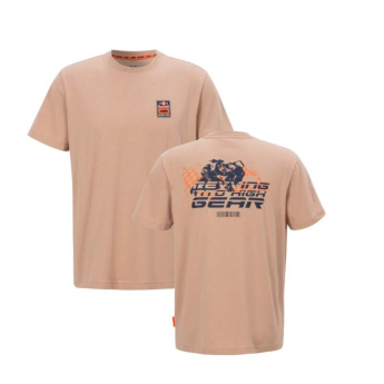 Red Bull KTM muška majica gear brown 2025