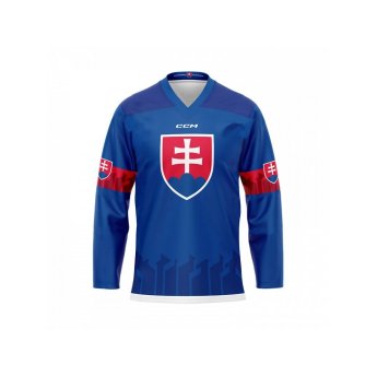 Hokejaške reprezentacije hokejaški dres Slovakia Juraj Slafkovský #20 CCM Hockey fan blue
