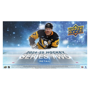 NHL boxovi NHL hokejske karte 2024-25 Upper Deck Series 2 Tin Box