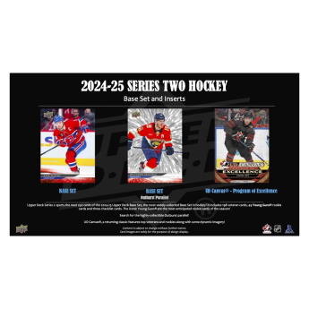 NHL boxovi NHL hokejske karte 2024-25 Upper Deck Series 2 Tin Box