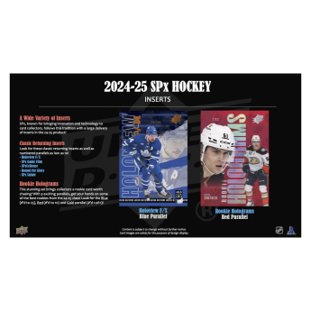 NHL boxovi NHL hokejske karte 2024-25 Upper Deck SPx Hockey Hobby Box