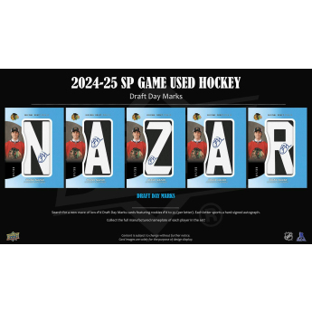 NHL boxovi NHL hokejske karte 2024-25 Upper Deck SP Game Used Hobby Box