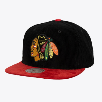 Chicago Blackhawks šilterica ravnog oboda Sueduroy Snapback