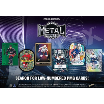 NHL boxovi NHL hokejske karte 2023-24 Upper Deck Skybox Metal Universe Blaster Box