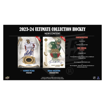 NHL boxovi NHL hokejske karte 2023-24 Upper Deck Ultimate Hobby Box