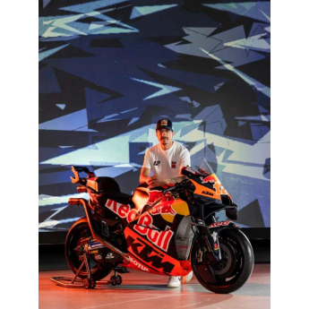 Red Bull KTM muška majica rider Maverick Vinales white 2025